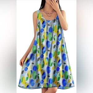 D224 NWT YESNO Women’s Sleeveless Scoop Neck Sundress - Size: Medium‎